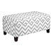 Dorel Living Chevron Storage Ottoman