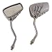Produktbild Spiegel Set Skeletor Motorrad Quad ATV Universal Spiegel M10 Silber z.B. für BMW Harley Davidson Honda Kawasaki Suzuki Yamaha usw