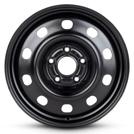 New 17x6.5 inch OEM Direct Replacement Steel Wheel for 2013-2020 Dodge Caravan 5-127mm Black 17 in Rim 4726431AA
