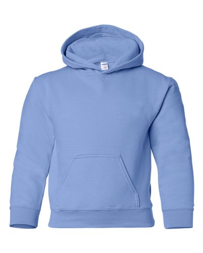 Gildan Sudadera con capucha Heavy Blend para hombre, Azul Carolina, Large