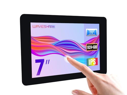 Écran tactile Raspberry Pi 5 multitouch 5 points avec dalle IPS haute fidélité