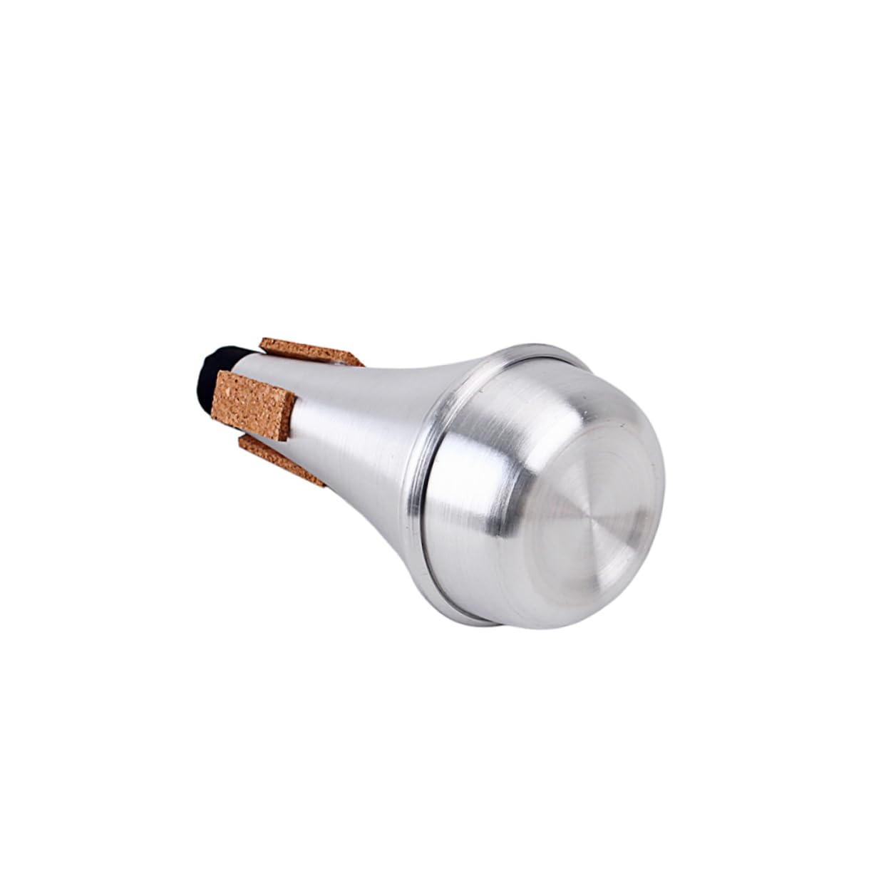 ibasenice 3pezzi Sordina Per Tromba Con Cupola Accessorio Musicale Per Inizianti Suono Standard Per Jazz Argento