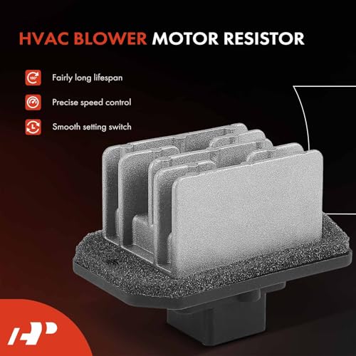 Image of A-Premium Rear HVAC Blower Motor Resistor Compatible with Toyota Models | for Sequoia 2001-2007 - Replace# 8875052010