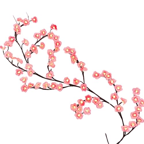Guirlande branches de cerisier LED 1,6m 48 lampes avec télécommande 8 modes - 8