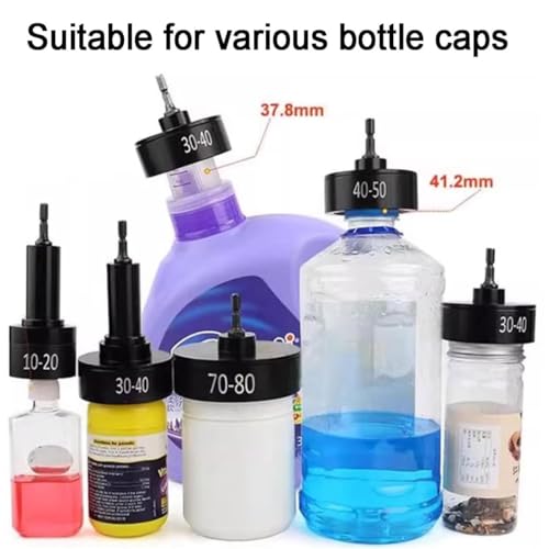 Capsuleuse à vis portative électrique sans fil avec 4 têtes - 5