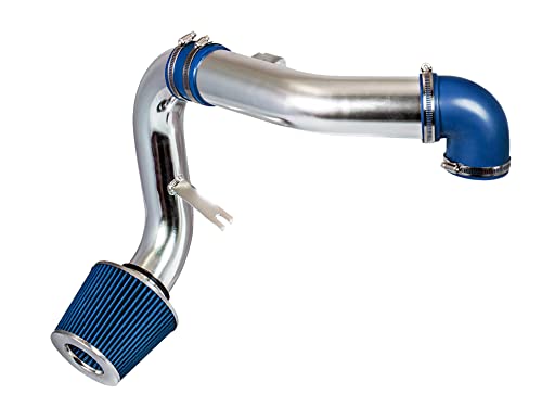 Rtunes Racing Cold Air Intake Kit + Filter Combo BLUE Compatible For 05-10 Chevrolet Cobalt 2.2L/2.4L I4