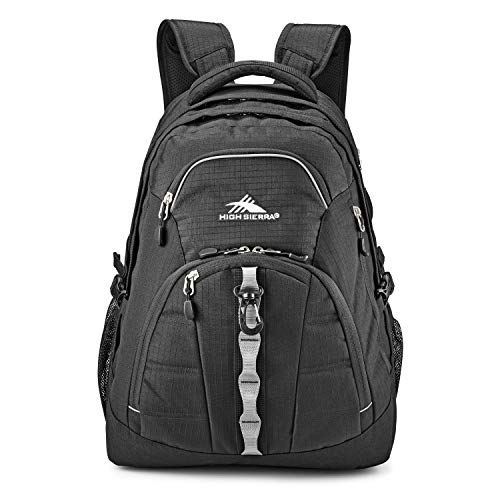 High Sierra Access 2.0 Laptop Backpack, One Size, Black