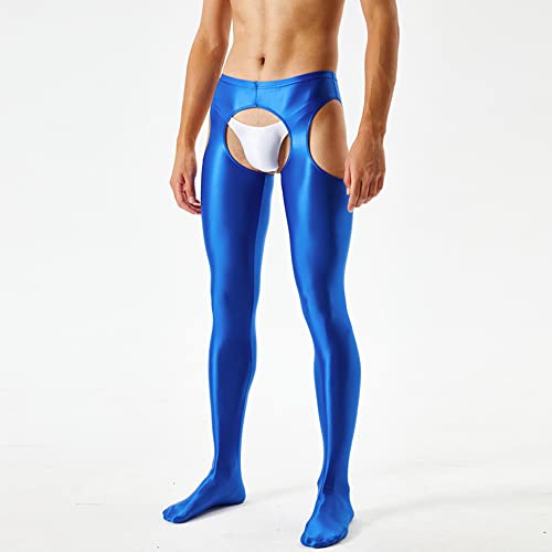 Cloudmall Big & Tall Men Compression Tights Running Pants Baselayer Leggings Royal Blue Xl #TOP2
