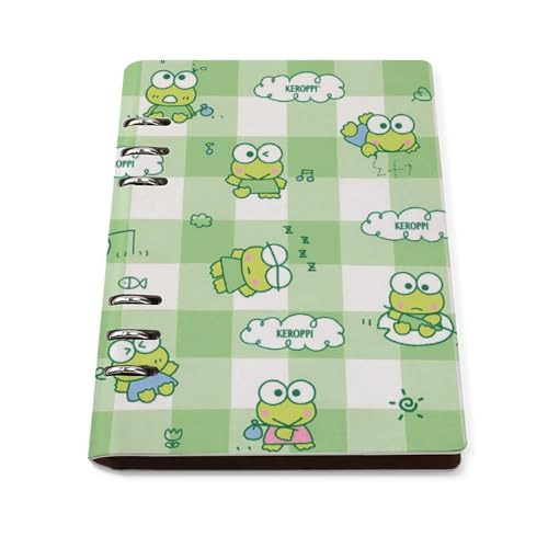 けろけろけろっぴ ルーズリーフ さらさら書ける メモ帳 ダイアリー ノート キャンパスノート 用途別 日記 A5 日記帳