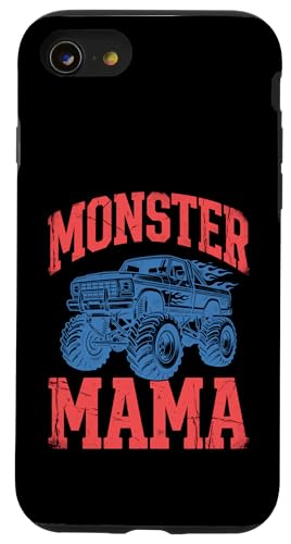 Monster Mama ���B���e�[�W �����X�^�[�g���b�N �}�} ��̓� �X�}�z�P�[�X iPhone SE (2020) / 7 / 8 �p