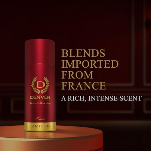Image of DENVER Honour Deodorant - 150ML Each, Pack of 3 | Long Lasting Fragrance Deodorant Body Spray for Men