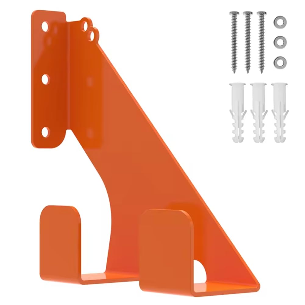 Littimoon Heavy Duty Chainsaw Hooks Holder Wall Mount Chainsaw Storage Rack Suitable Chainsaw Wall Mount Holder Metal Heavy Duty Chainsaw Hooks for 009 360 Chainsaws Hanging Rack