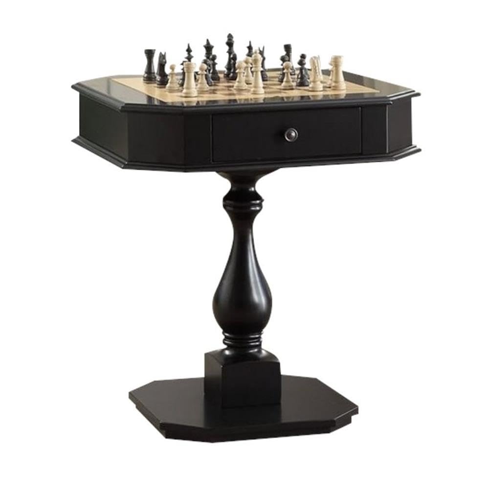 Amazon.com: Acme Bishop Game Table in Black : Home & Kitchen