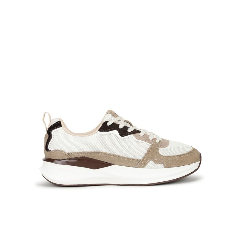 Image of United Colors of Benetton Mens United Colors of Benetton Colorblock Lace-up Round Toe Athletic Sneakers Sneaker
