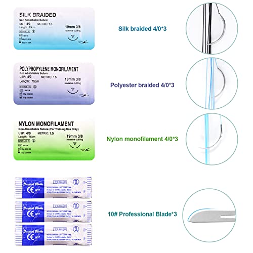 Wellish WH-FH0006 Suture Training Kit, Medical Suture Practice Kit thumb #3
