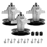 Antanker 918-04125C 918-04126 618-04126 918-04125 Mower-Spindle Assembly Fit for Cub Cadet 50 inch Spindle Fits for Cub RZT50 LT1050 Lawn Mower LT1050 RZT50 LT1550 LT1554 LTX1050 LGTX1054(3Pack)