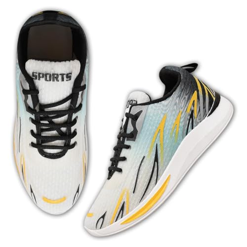 Image of DRACKFOOT Men's Lightweight Running Shoes Comfortable, Non-Slip, Stylish for Gym & Walking