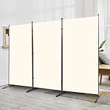 JVVMNJLK Indoor Room Divider, Portable Office Divider Room Divider Wall Divider Screen 3 Panel, Folding Partition Privacy Screen Walls Dividers for Room Separator 102