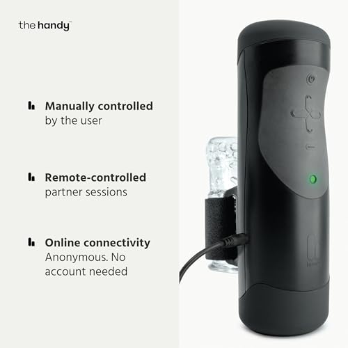 the handy automatic male masturbator interactive vr compatible male sex toy
