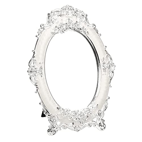 ABOOFAN 4 Peças Espelho Decorativo Rústico Cômoda Decoração Espelho De Mesa Mini Espelho De Penteade