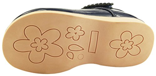 The Doll Maker Red Patent Mary Jane Glitter Ballet Flat for Girls4