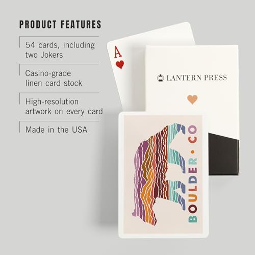 Baraja de 52 cartas tamaño póker Wander More Boulder miniatura 3
