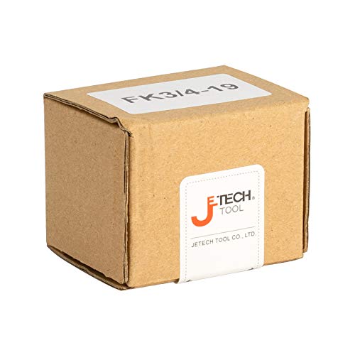 Image of JETECH 3 /4 inch Drive 19mm Standard Impact Socket, 6-Point Metric Impact Socket, Heat-Treated Chrome Molybdenum (Cr-Mo) Alloy Steel, Heavy-Duty for Automotive & Industrial Applications
