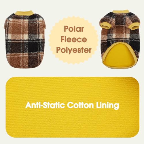 Jersey de invierno para gatos con forro de algodón HMJGDZG 2