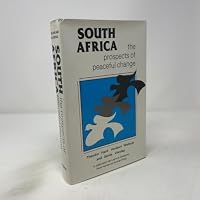 South Africa, The Prospects Of Peaceful Change: An Empirical Enquiry Into The Possibility Of Democratic Conflict Regulation 0253353947 Book Cover