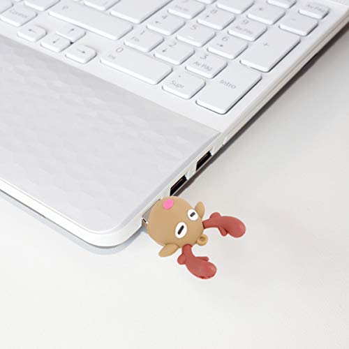 UKCOCO Figura Do Boneco de Neve de Rena Do Boneco de Neve de Natal 32Gb Pendrive de Silicone Stick d