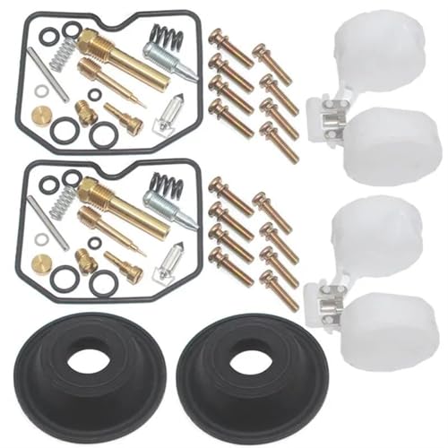 Kit reparación carburador Kawasaki EN450 con diafragma resistente a fugas