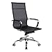 LILIS Chaise de Bureau Fauteuil de bureau pivotant Mesh Fauteuil de bureau Bureau Chaise ergonomique Haut Fauteuil de bureau ergonomique Conception Accoudoirs Mécanisme inclinaison et soutien lombaire