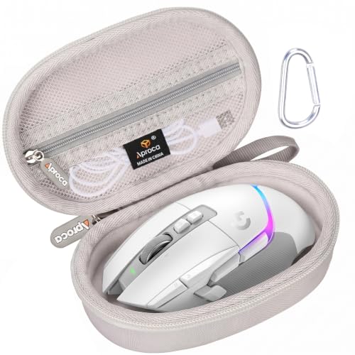 Funda rígida Aproca para proteger su mouse inalámbrico Logitech G502 X Plus contra golpes