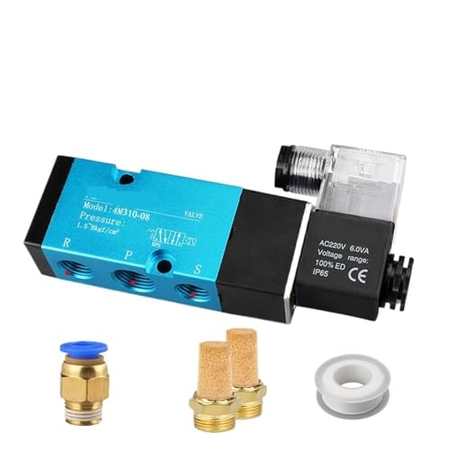 Electrovanne type Airtec 4M310-10 DC24V avec raccord rapide 8mm - 2