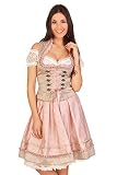 Krüger Trachten Zweiteiler - Augustina - rosé, Größe 34