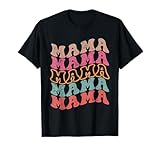 Photo Gallery retro groovy mama - colorful vintage 70s divertente festa della mamma maglietta Photo Gallery retro groovy mama - colorful vintage 70s divertente festa della mamma maglietta