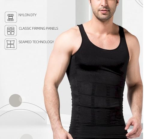 Shaperluv for Men, Shaperluv Tank 2.0 Mens, 2025 New Model Shapeluv Compression Body Shaper Vest3