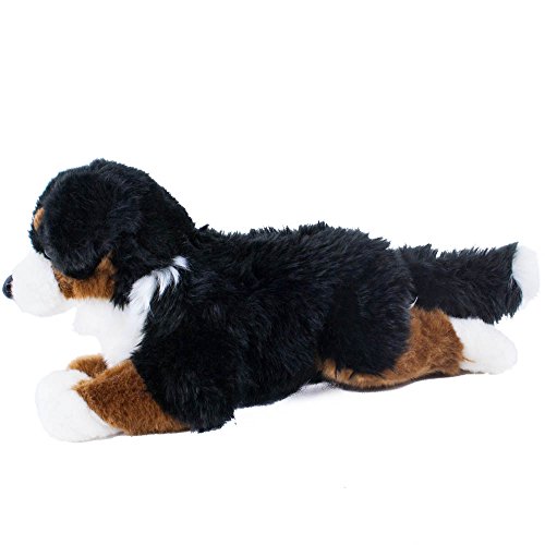 unbekannt Kuscheltier Berner Sennenhund 38 cm liegend schwarz/braun/weiß Plüschhund Uni Toys