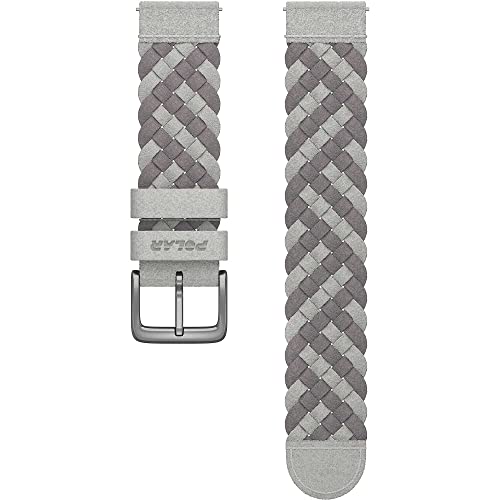 Polar Unisex-Erwachsene 20 mm Armband (kompatibel mit Unite, Ignite und Pacer Serie), Greige, M, 20mm