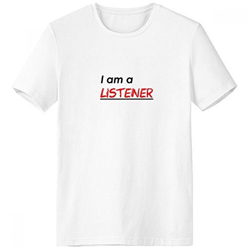 T-shirt Je suis un blanc pour le sport d'été confortable