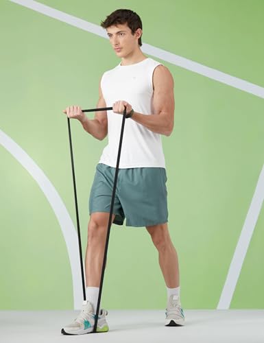 Image of Amazon Brand - Symbol Men's Polyester Color Block Active Regular Fit Sports | Round Neck | Sleeveless T-Shirt