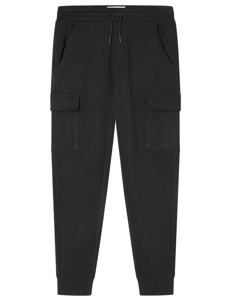 SPRINGFIELD Men's Casual Pants, Black Standard, XL, Black Standard, XL