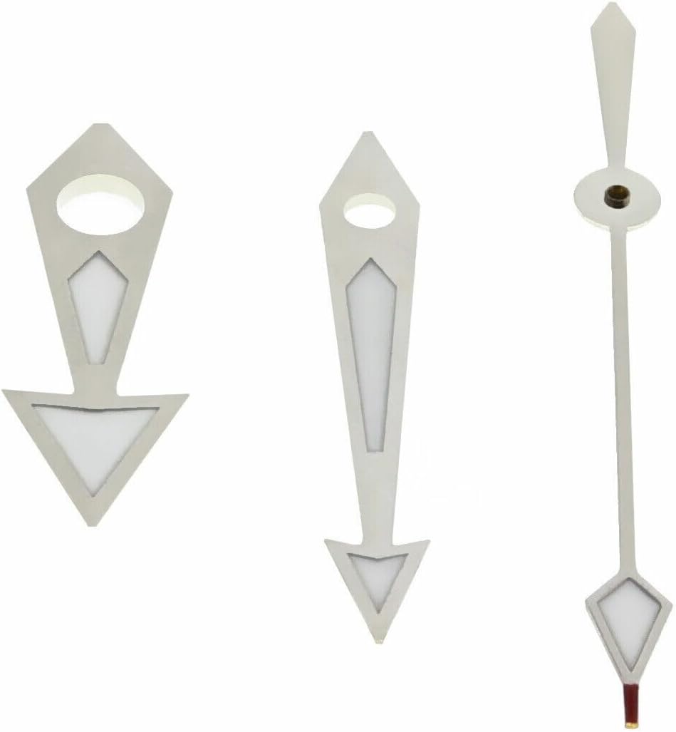 Ewatchparts Watch Hand Compatible With BRoad Arrow Omega Seamaster Dg 2813 Myt 8200 Movement Silver