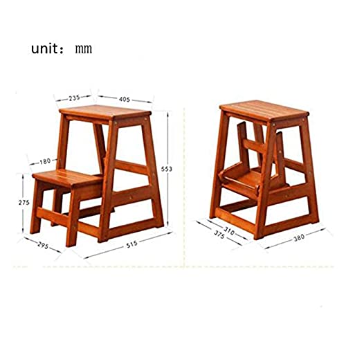 Étagère échelle pliante robuste et marchepied compact aux finitions soignées