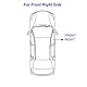 Twowinds - Fensterheber Reparatursatz 9222GT Kompatibel mit Peugeot 508 (ab 2010) - Vordere Rechte Tür (Beifahrerseite) - 9686618080 - Reparatur