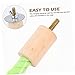 DOITOOL 3pcs Parrot Perch Bird Cage Perch Toy Parakeet Toy Bird Cotton Rope Stand Claw Stick