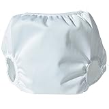 Bummis Pull On Diaper Cover (Medium 16-26 pounds, White)
