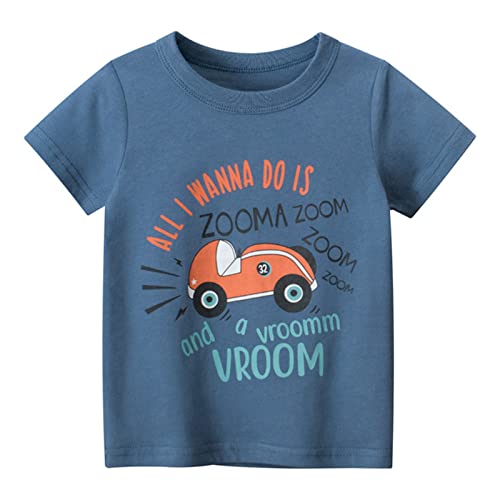 Boys Short Sleeve Tshirts Casual Cotton Crewneck Shirts Graphic Active Tee Shirts for Toddler Kids Boys3