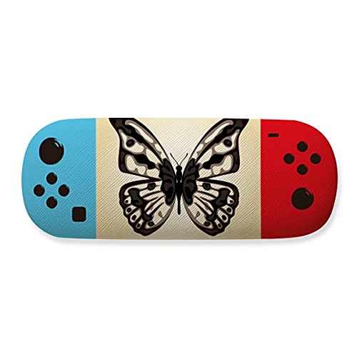Étui de rangement pour lunettes papillon rigide et compact pour protection quotidienne