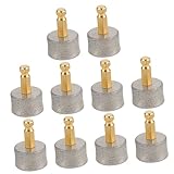 ERINGOGO 10個 ペット用電動爪研磨ヘッド ホワイトコランダム製 耐久性属軸採用 犬猫兼用 交換用研削ホイール 簡単装着 長寿命仕様